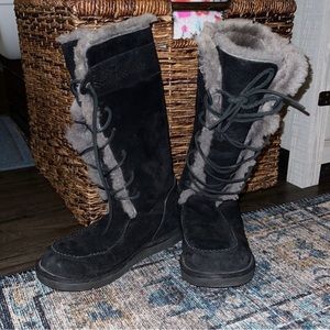 Lace Up UGG Boots